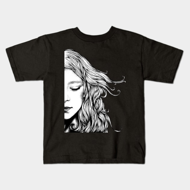 Dreaming Kids T-Shirt by InkCats